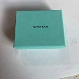 Tiffany & Co Blue Empty Box Lidded Logo
